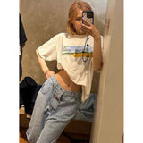 Unisex T-Shirts Microsoft WindowsXP Launch 2001 Printed Short Sleeves