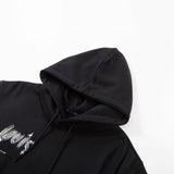 Autumn logo hooded print men's