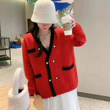 Women Pullover Sweater Loose Temperament Sweater