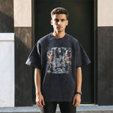 Mens Vintage T Shirt Summer Vintage Hiphop