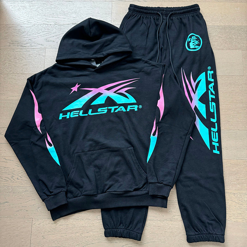 Hellstar Hoodie And Pants Two-Piece Set
