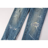 Purple Brand Jeans Pure Cotton High Street Trend #9037