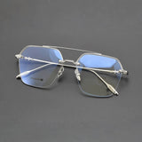 CHH Chrome Hearts Glasses Versatile Vintage Ultra Light Titanium Frame Myopia Frame