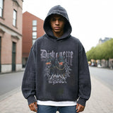 Mens Vintage Hoodie Sweater Men's and Women's Loose