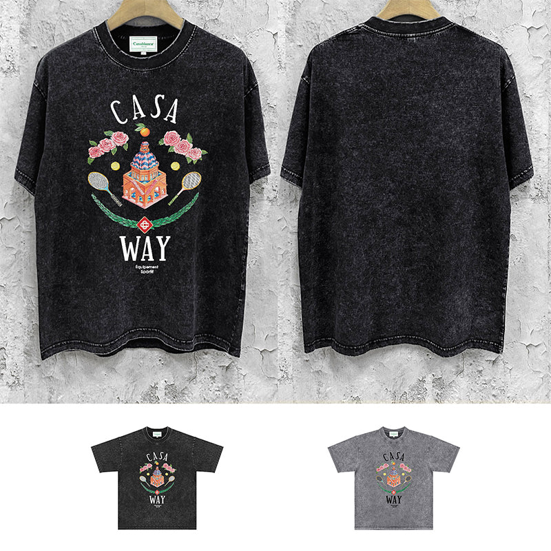 Casablanca Distressed T-Shirt