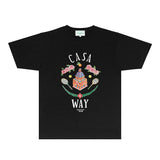 Casablanca T Shirts Fashion Print Street