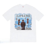Supreme Men's Alphabet Cartoon Printed Cotton T-shirt Couple