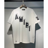 Amiri T Shirts Fashion Print Couple High Street