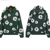 Denim Tears Hoodie Sweatpants Kapok Foam Printed Hoodie Trousers Suit(Options need to be purchased separately)