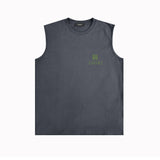 Amiri tank top small spider letter horizontal stripprinting