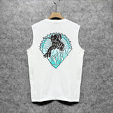Amiri tank top black panther print