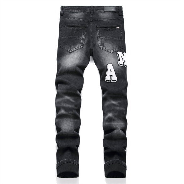 Amiri Jeans Ripped Stretch Jeans