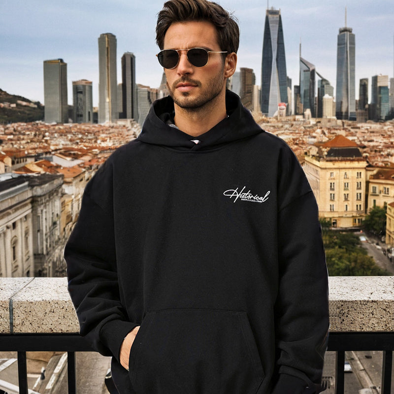 Mens Hoodie Sweater Men's Autumn and Winter