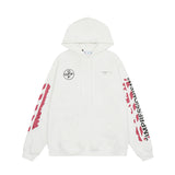 OFF WHITE Hoodie Trendy Street Style Personalized Cotton