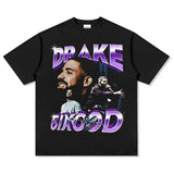 DRAKE purple label T-shirt