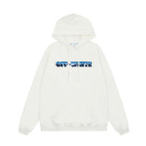 OFF WHITE Hoodie Trendy Street Style Personalized Cotton