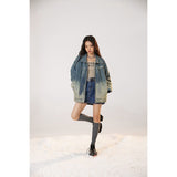 Unisex Coat Denim Coat Winter