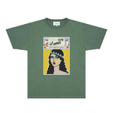 Casablanca T Shirts Fashion Print Street