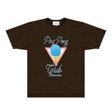 Casablanca T Shirts Fashion Print Street