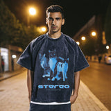 Men Vintage T Shirt Short Sleeve T-Shirt Men's and Women's