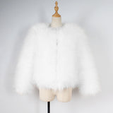 Women Fur Jacket Plush Fashion Coat