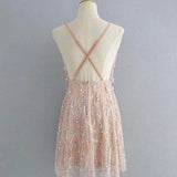 Valentine's Day Dress Sexy Backless Sequins