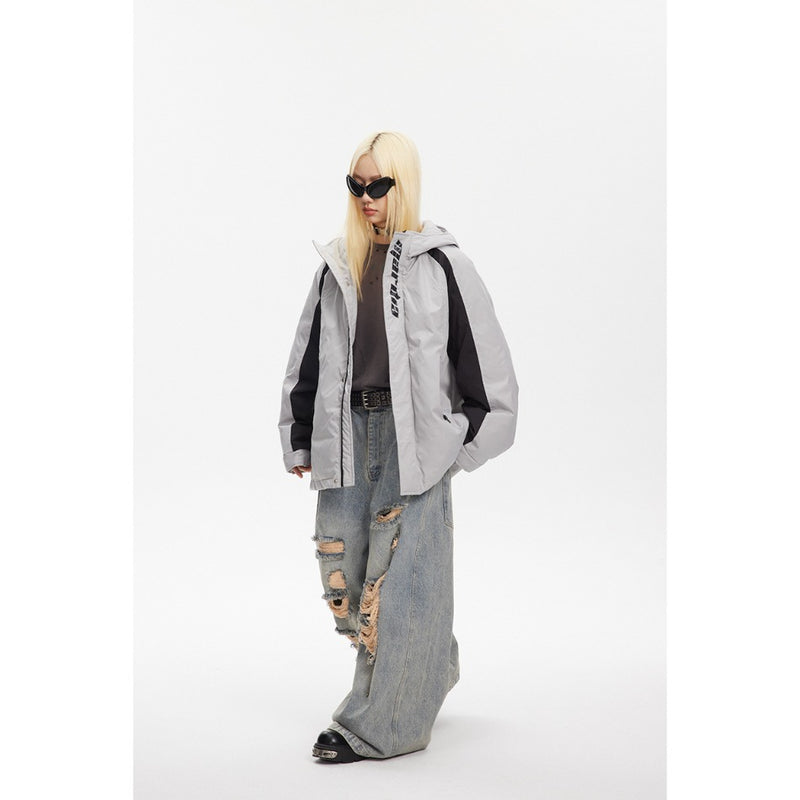 Unisex Coat Loose Thick Couple Cotton Clothes Winter