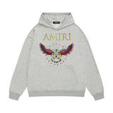 Amiri Hoodie Printed Trendy Pure Cotton