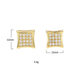 Earrings Haoshi Square Earrings