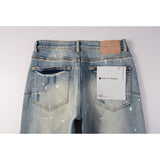 Purple Brand Jeans Pure Cotton High Street Trend #9003