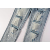 Purple Brand Jeans Pure Cotton High Street Trend #9003