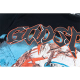 Godspeed T-Shirt Retro Fantasy Pattern