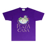 Casablanca T Shirts Fashion Print Street