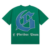 Godspeed T Shirts Astronaut Moon Landing Print Cotton Casual Short Sleeve Men and Women