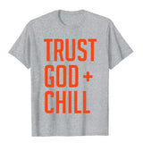 Kanye West Trust God T Shirt Trust God and T-shirt Pure Cotton Men and Women
