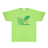 Casablanca T Shirts Fashion Print Street