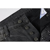 KSUBI Jeans Men's Straight High Street Pants