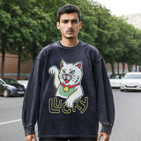 Mens Vintage Long Sleeve Shirt