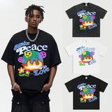 Vintage T-shirts BREAKSILENCE Washed and old short-sleeved T-shirts