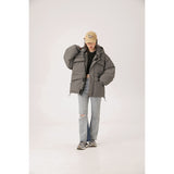 Unisex Coat Vintage Winter Coat Thickened