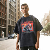 Mens Vintage T Shirt Short Sleeve T-Shirt Men