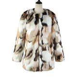 Women Fur Jacket Fashion Plush Coat