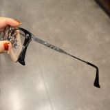 CHH Chrome Hearts Glasses Ultra Light Pure Titanium Myopia Glasses Frame