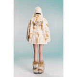 Unisex Coat Lamb Wool Coat Plush Thickened