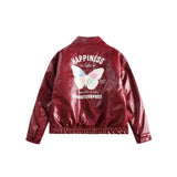 Unisex Coat Butterfly Print Coat