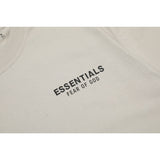 Fog Essentials T Shirts Spring/Summer FOG Limited Letter Pattern Crew Neck Short Sleeves