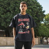 Mens Vintage T Shirt Short Sleeve T-Shirt Men's and Women's