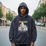 Mens Vintage Hoodie Sweater Men's Loose Top
