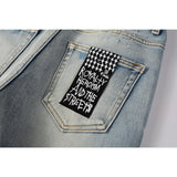 KSUBI Jeans Men's Straight High Street Pants