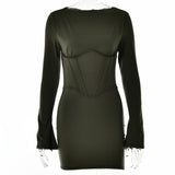Women Dress Fashion Sexy Temperament Dress